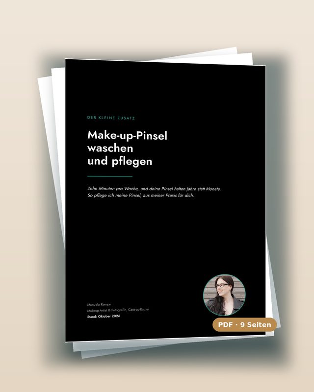 Make-up-Pinsel waschen und pflegen